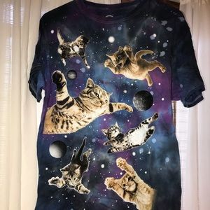 galaxy cat shirt